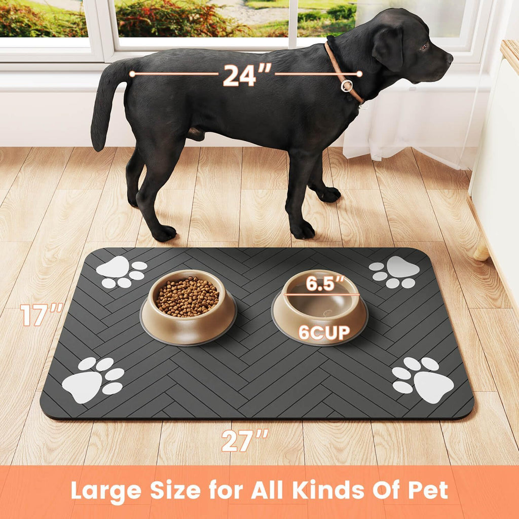 Stylish Absorbent Pet Feeding Mat