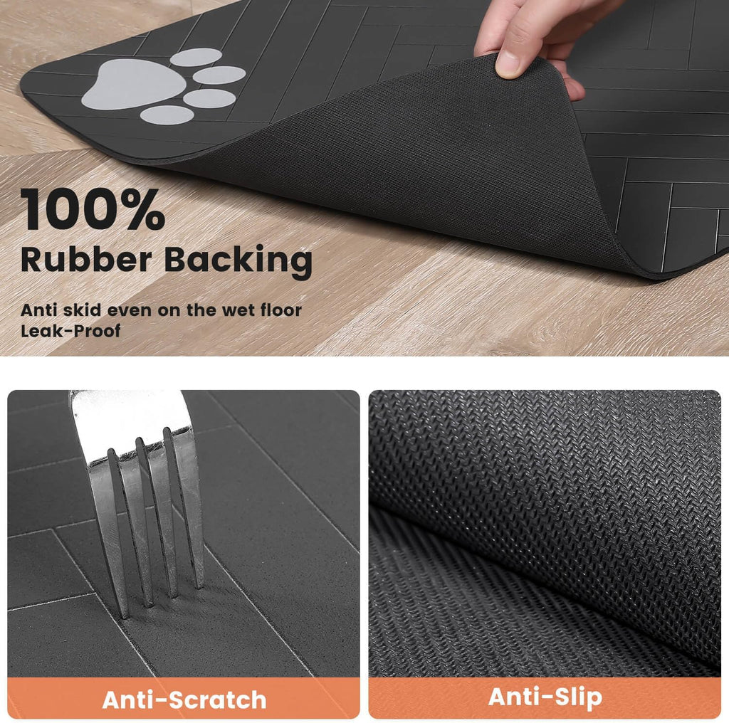 Stylish Absorbent Pet Feeding Mat