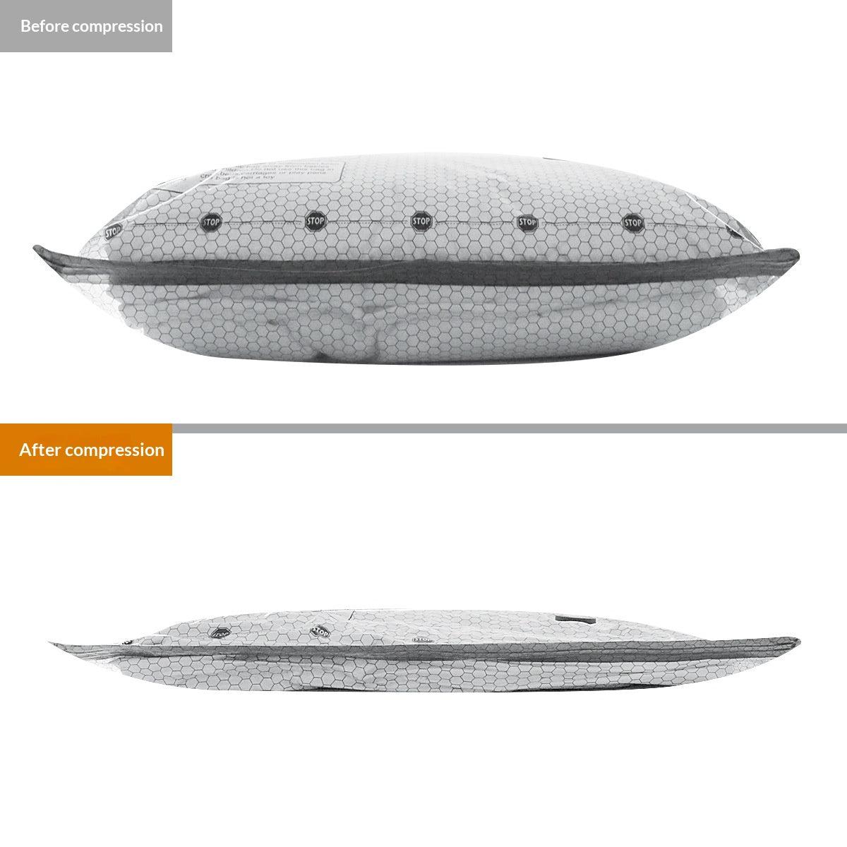 Vacuum Bags with Rechargeable air Pump